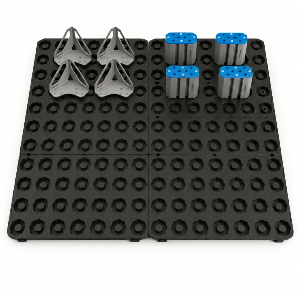 Pack Truckblocs® 10 Tapis + 8 Blocs de Maintien